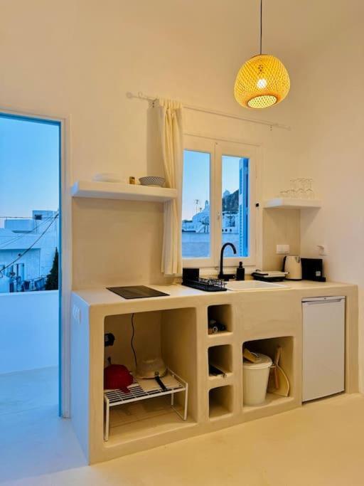 Walk The View Apartment With Village View In Chora Exteriör bild